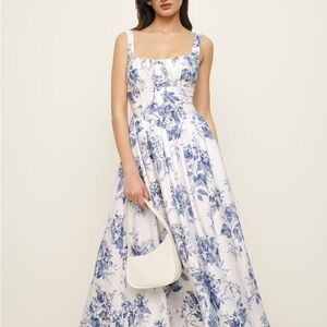 Reformation Balia Linen Dress